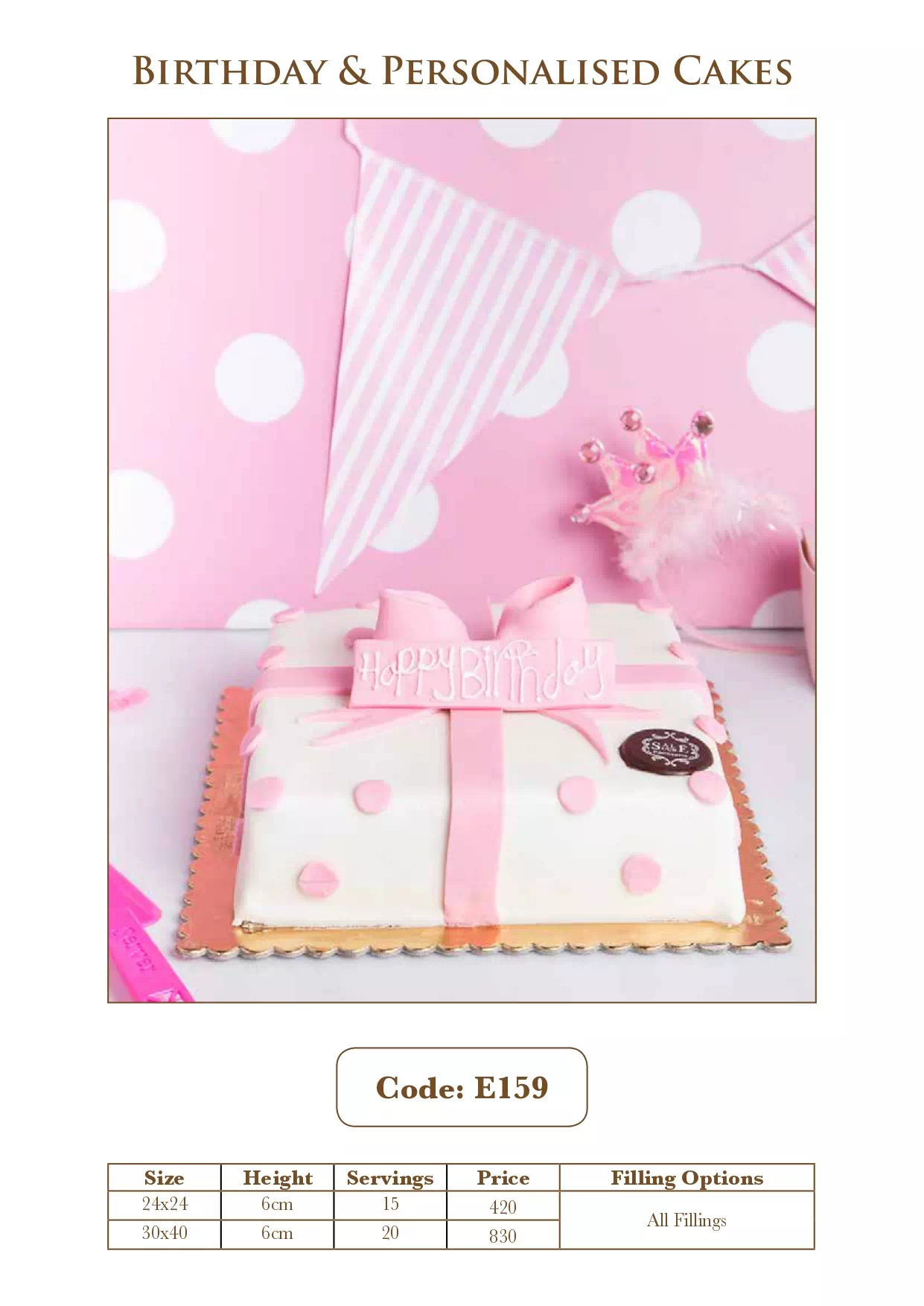 Special Occasion Cakes Catalogue 22 page 0059